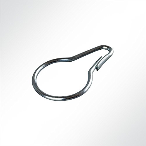 LYSEL® Birnenförmiger Druckring, (D) 25mm in grau (1 Stück) von LYSEL