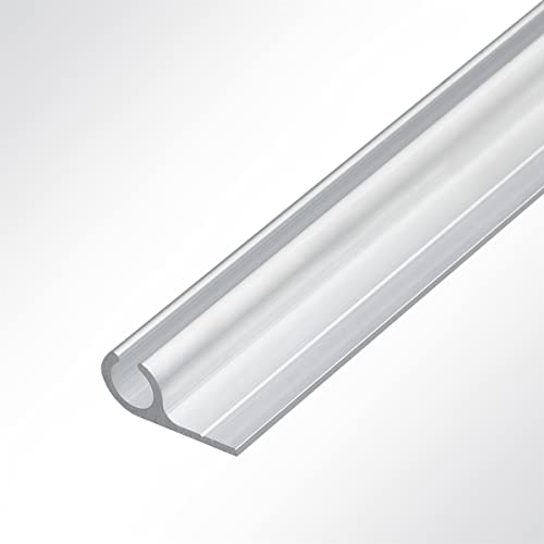 LYSEL® Kederschiene Kederleiste Kederprofil 30x15mm pressblank 1m 90° Ø10mm für Keder 7,5-9,0mm von LYSEL