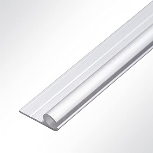 LYSEL® Kederschiene Kederleiste Kederprofil pressblank 2m für Keder 5,5mm von LYSEL