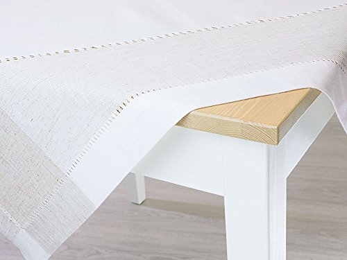 LYSEL® - Mitteldecken Quadratisch B 85cm * L 85cm - in beige von LYSEL