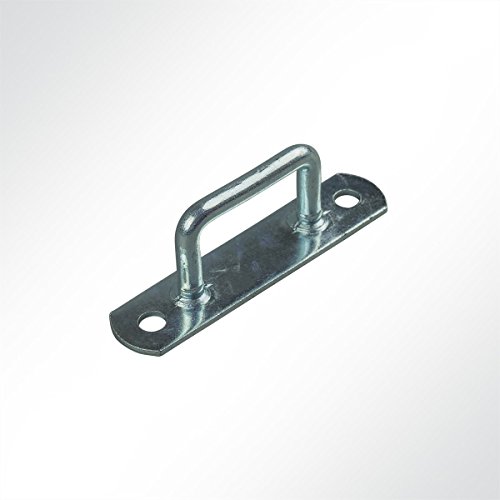 LYSEL® Riemenkrampen, (BxHxL) 15x20x66mm in grau (10 Stück) von LYSEL