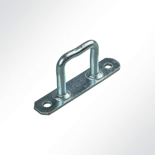 LYSEL® Riemenkrampen, (BxHxL) 16x30x72mm in grau (10 Stück) von LYSEL