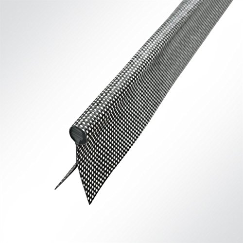 LYSEL® Zeltkeder PVC doppelfahnig Durchmesser 7.50mm in anthrazit VE 8m von LYSEL