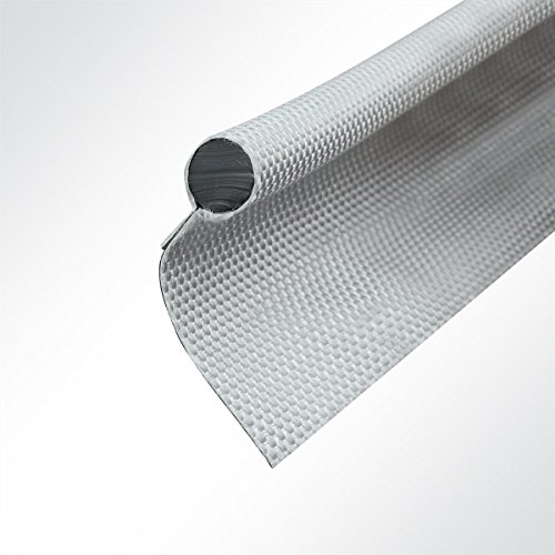 LYSEL® Zeltkeder PVC einfahnig Durchmesser 13.50mm in Silbergrau VE 5m von LYSEL