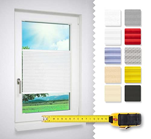 LYSEL Home Plissee NACH MAß Qualität Made in Germany Fenster Plisseerollo Faltstore Rollo Jalousie Sonnenschutz Sichtschutz von LYSEL