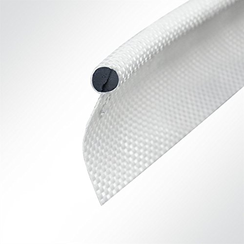 LYSEL® Zeltkeder PVC einfahnig Durchmesser 7.50mm in weiß VE 7m von LYSEL