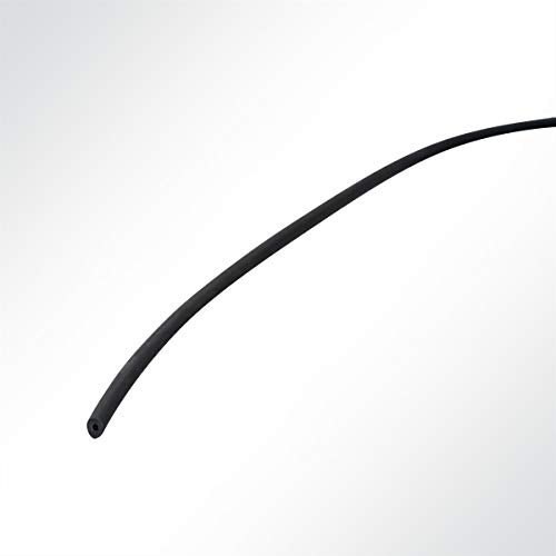 LYSEL Kedereinlage PVC-Hohleinlage weich Ø 7mm schwarz VE 10 Meter von LYSEL