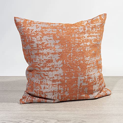 LYSEL Kissen orange Mafana 38x38, Synthetisches Mischgewebe Dekokissen von LYSEL