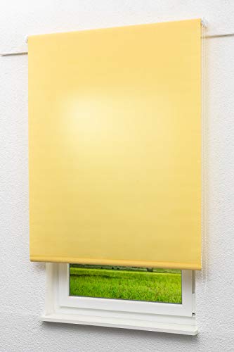 LYSEL Outlet - Basisrollo Tageslicht Pastellgelb, (B x H) 152.50cm x 190cm in gelb/pastellgelb von LYSEL