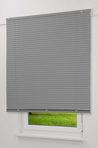 LYSEL Qualitätsalujalousie 25mm in Silber in den Maßen (B x H) 40cm * 130cm von LYSEL