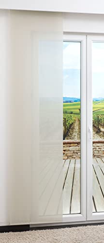 LYSEL Schiebegardine Tinge transparent in den Maßen 245 cm x 60 cm von LYSEL