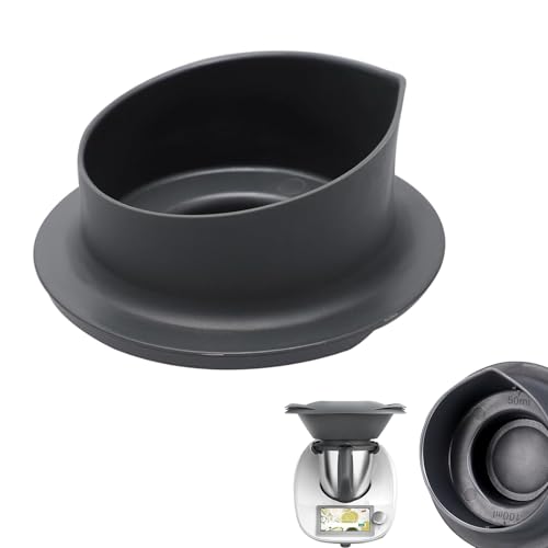 Messbecher für Thermomix TM5 & TM6 Vorwerk - Zubehör für Thermomix - Hitzebeständiges und kältebeständiges, Deckel mit 100ml und 50ml Markierung von LYSHOOCE
