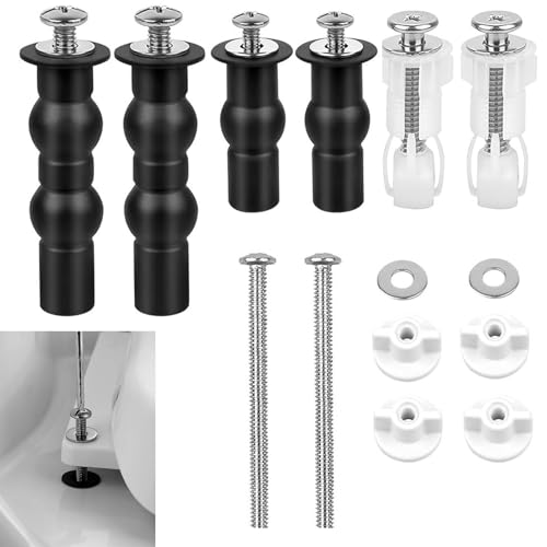 WC Sitz Befestigung Von Oben丨WC Sitz Schrauben Set丨für Toilette Top Montage Scharnier Zubehör WC Sitz Befestigung Von Oben丨WC Sitz Schrauben Set丨für Toilette Top Montage Scharnier Zubehör von LYSHOOCE