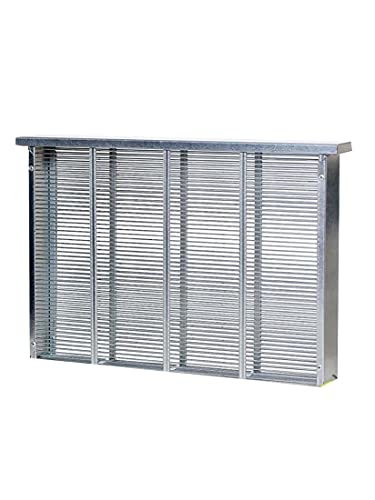 LYSON Bannwabentasche Zander für 1 Rähmchen mit Deckel verzinkt Innenmaße 430x43x216 Metallisolator von LYSON