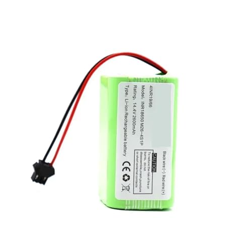 14,4 V, 3500 MAh, Kompatibel Mit RoboVac, 11 11S 15 30, Kompatibel Mit RoboVac, 30C Max, Kompatibel Mit Ecovacs, N79 Staubsauger-Akku-Ersatz(3200mAh) von LYTSSAQQO