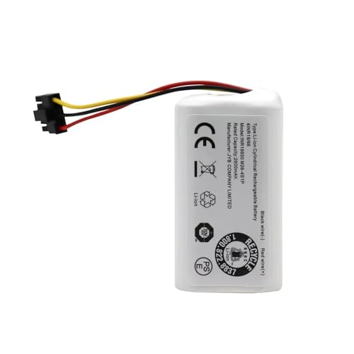 14,4 V/14,8 V, 2600 MAh/3500 MAh, Lithium-Ionen-Akku, Kompatibel Mit Mijia, Robot Mop 2 Lite MJSTL, Ersatz For Kehr- Und Staubsauger.(3500mAh) von LYTSSAQQO
