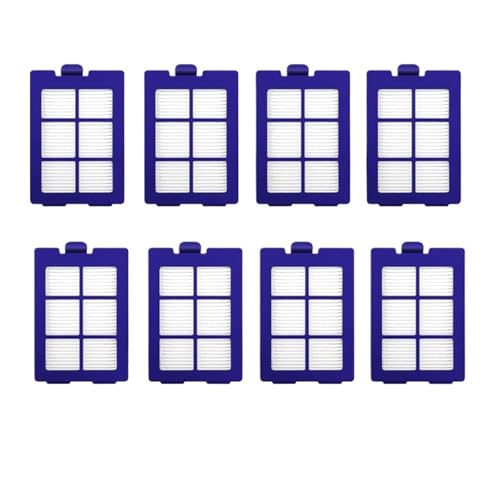Ersatz HEPA-Filterelement Filter Staubsauger Roboterstaubsauger Zubehör, Kompatibel For Robovac, X8 Hybrid(8 PCS) von LYTSSAQQO