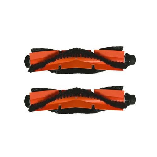 Hauptbürstenabdeckung, Rollenbürsten, Kompatibel Mit ABIR, X5, X6, X8 Staubsaugerteilen(2 main brush) von LYTSSAQQO