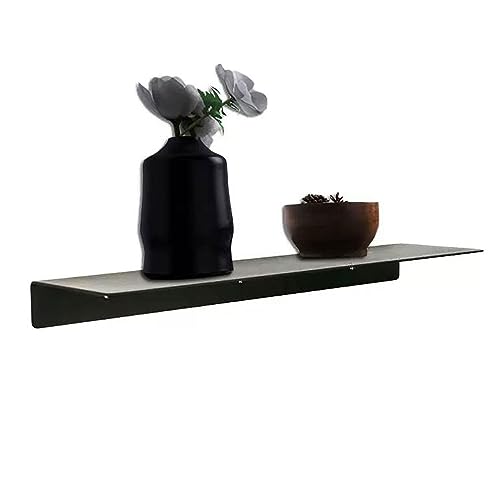 LYUXIANG Schwebende Wandregale aus Metall, schwebende Regale, Wanddekoration, Ausstellungsregale für Schlafzimmer, Wohnzimmer, Büro, Küche, Flur, Dusche, schwarz, 90 x 15 x 5 °C LYUXIANG Schwebende Wandregale aus Metall, schwebende Regale, Wanddekoration, Ausstellungsregale für Schlafzimmer, Wohnzimmer, Büro, Küche, Flur, Dusche, schwarz, 90 x 15 x 5 °C von LYUXIANG