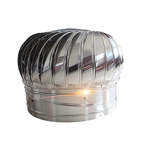 Drehen Sie den Schornstein aus Edelstahl, Dachentlüftungsrohre Schornsteinkappen Drehbare Schornsteinhaube(100mm/3.9in) von LYVQZPWLR