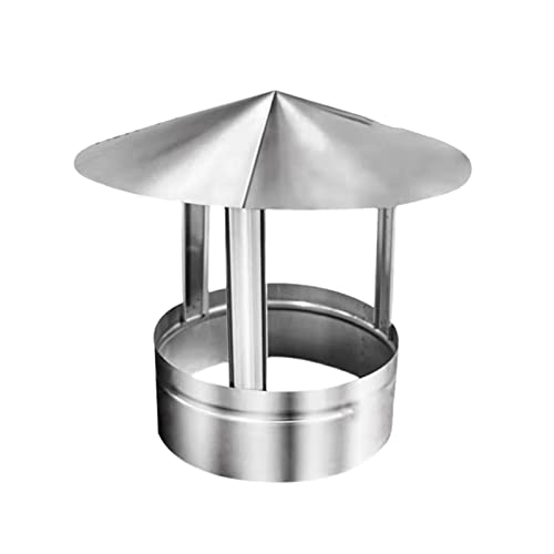 Drehen Sie den Schornstein aus Edelstahl, Edelstahl-Schornsteinhaube, Entlüftungshaube(12cm(4.72in)) von LYVQZPWLR