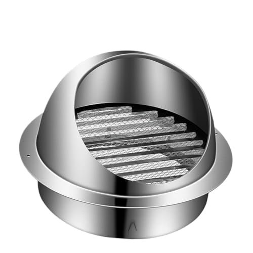 Drehen Sie den Schornstein aus Edelstahl, Runde Entlüftungskappe aus Edelstahl 304, Rauchschutzkappe(250mm/9.8in) von LYVQZPWLR