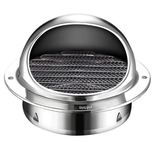 Drehen Sie den Schornstein aus Edelstahl, Runde Schornsteinkappe aus Edelstahl 304, Schutzkappe for Rohrregenschutz(70mm/2.8in) von LYVQZPWLR