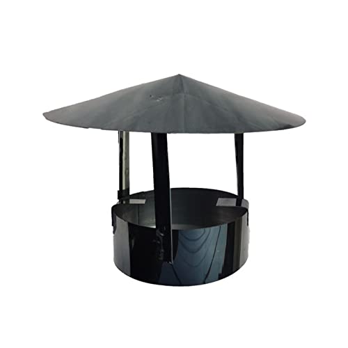 Drehen Sie den Schornstein aus Edelstahl, Schornsteinhaubenkappe, Schornsteintopfkappe, Dachhaube aus Edelstahl 304(19cm (7.48in)) von LYVQZPWLR