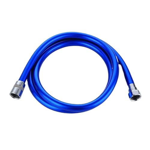 Edelstahl Duschkopfschlauch, Duschschlauch 1,5 m, mehrfarbig, G1/2, for Badezimmer(Blu) von LYVQZPWLR