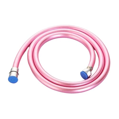 Edelstahl Duschkopfschlauch, Duschschlauch 1,5 m, mehrfarbig, G1/2, for Badezimmer(Roze) von LYVQZPWLR