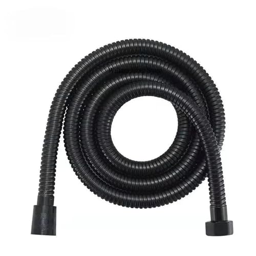 Edelstahl Duschkopfschlauch, Duschschlauch Edelstahl Mehrfarbig Mehrere Größen(Black,2m) von LYVQZPWLR