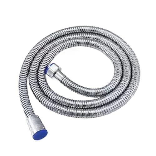 Edelstahl Duschkopfschlauch, Edelstahl-Brauseschlauch Silber 1,5-2m(2m) von LYVQZPWLR