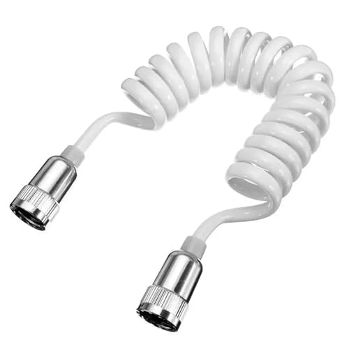 Edelstahl Duschkopfschlauch, Flexibler Duschschlauch, Bidet-Sprüher, Verbindungsrohr, 2 Stück, mehrere Größen(1.5m) von LYVQZPWLR
