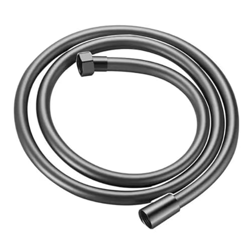 Edelstahl Duschkopfschlauch, PVC-Brauseschlauch, mehrfarbig, 1,5–3,0 m(Grijs,200cm) von LYVQZPWLR