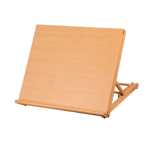 Künstler, Zeichnungsrahmen, Staffeleiständer for Malen, verstellbar, Tisch aus Massivholz(Type 2) von LYVQZPWLR