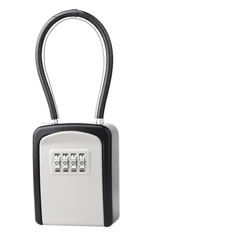 LYVQZPWLR Auch die magnetschelregale sind extrem gut, Wasserdichter tragbarer Schlüsselkasten(Black Grey Alunimum) von LYVQZPWLR