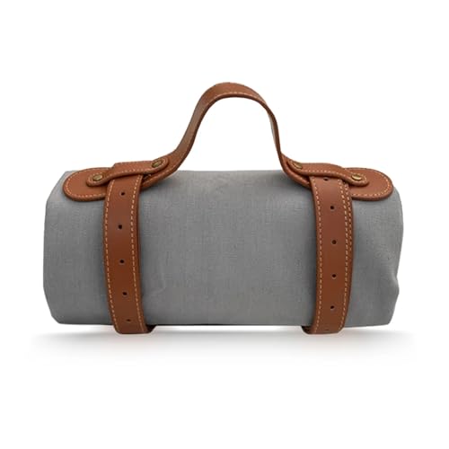 LYVQZPWLR Picknick Decken, Camping Decken, 150x200cm wasserdichte Picknickdecke, Mehrfarbig(Grijs) von LYVQZPWLR