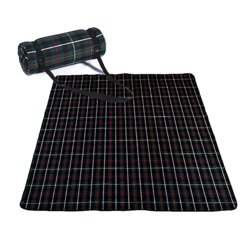LYVQZPWLR Picknick Decken, Camping Decken, Fold Pad wasserdichte Faltbare Picknickmatte for Outdoor-Camping-Strand, Größe 200 x 200 cm(D,200cm*200cm) von LYVQZPWLR