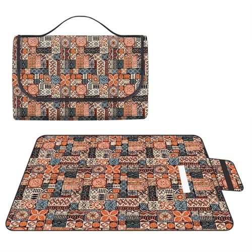 LYVQZPWLR Picknick Decken, Camping Decken, Picknick-Strand-Camping-Decke, Mehrfarbig, mehrere Größen(Gorgeous Style,150 x 200 cm (Square)) von LYVQZPWLR