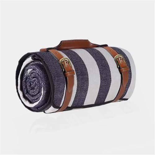 LYVQZPWLR Picknick Decken, Camping Decken, Picknickdecke Mokkablau 200x200cm von LYVQZPWLR