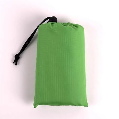LYVQZPWLR Picknick Decken, Camping Decken, wasserdichte faltende Picknickdecke Multicolor 1x1cm Quadrat(Green,1.4mx2m) von LYVQZPWLR