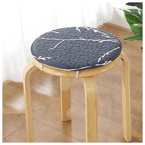 LYVQZPWLR Runde Küchenstühle imitiert, 1/2/4 Packungen Rundes Kissen Bistrostuhlkissen Anti-Rutsch Rundes Hockerkissen(Color 13,33x33cm(4Packs)) von LYVQZPWLR