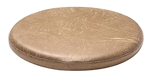 LYVQZPWLR Runde Küchenstühle imitiert, Rundes Esszimmerstuhlkissen PU-Leder Rundes Sitzkissen Stuhlpolster(I,40 * 40 * 4.5CM) von LYVQZPWLR