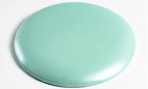 LYVQZPWLR Runde Küchenstühle imitiert, Rundes Stuhlkissen aus Leder, wasserdicht, Mehrfarbig, 30–45 x 30–45 x 3 cm(Light Blue,45 * 45 * 3cm) von LYVQZPWLR