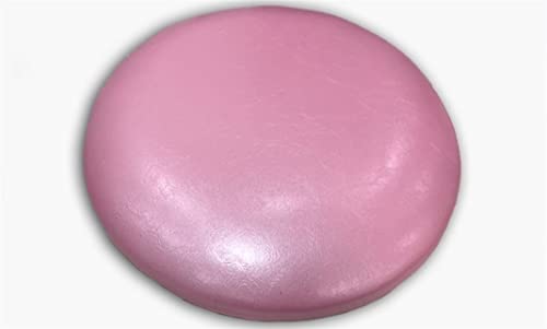 LYVQZPWLR Runde Küchenstühle imitiert, Rundes Stuhlkissen aus Leder, wasserdicht, Mehrfarbig, 30–45 x 30–45 x 3 cm(Roze,35 * 35 * 3cm) von LYVQZPWLR