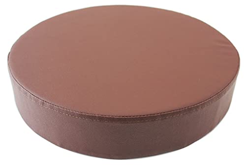 LYVQZPWLR Runde Küchenstühle imitiert, Stuhlkissen Leder Rundes Sitzkissen Rundes Stuhlkissen(Color 5,35 * 5cm) von LYVQZPWLR