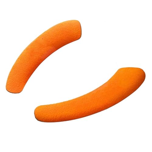 LYVQZPWLR Toilettenkissen mit Griff, Toilettensitzbezug 2er-Pack Mehrfarbig(Oranje) von LYVQZPWLR