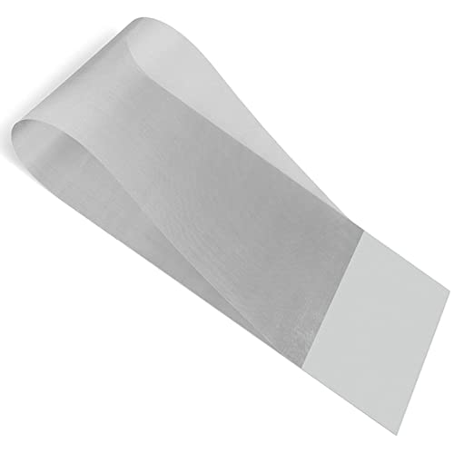 LYVQZPWLR304 Edelstahldrahtnetz, 304 Edelstahl-Drahtgeflecht, langlebig, 26–500 Maschenweite, 50 x 100 cm, Drahtgeflecht, Metallgeflecht(40 Mesh) von LYVQZPWLR