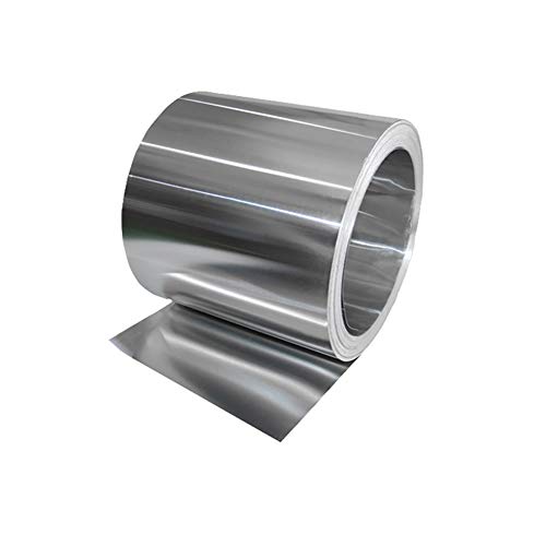 LYVQZPWLRAluminiumfolie, Aluminiumstreifen, Aluminiumfolie, dünne Blechplatte, DIY-Metallmaterial, Unterlegscheibe, Wandplatte, 150 mm x 1000 mm, 0,5 mm dick(0.2mm Thick) von LYVQZPWLR