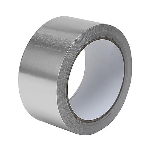 LYVQZPWLRAluminiumfolienband, Silbernes Aluminiumfolienband, Klebstoffe und Bänder, Länge: 20 m, Dicke: 0,08 mm(5cm) von LYVQZPWLR